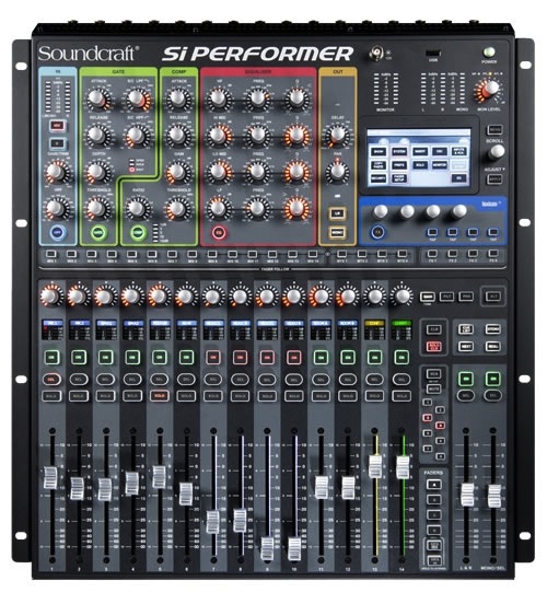 Soundcraft Si Performer 1: compact digital mixer for audio installations