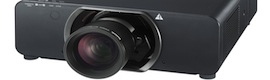 One 3DLP model and three monochips, new professional projectors from Panasonic