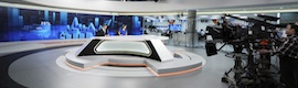 Spectacular visual wall in the new Antena news 3
