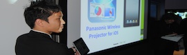Panasonic takes large-format screen interactivity to another level at ISE 2011
