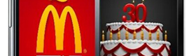 McDonald's celebrates its 30 birthday with an augmented reality app