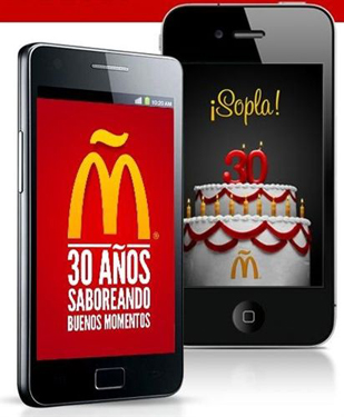 MCDonals Augmented Reality