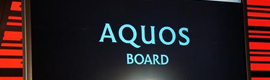 Sharp объявляет о выпуске совета директоров Aquos, мультисенсорный экран 80 дюйм