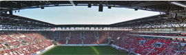 На стадионе ФК «Аусбург» внедрена система видеонаблюдения «Авигилона»