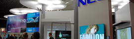 عروض NEC في بورصة اسطنبول 2012 أحدث حلول AV واللافتات الرقمية