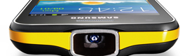 Samsung Galaxy Beam: Ein Multimedia-Projektor als Smartphone