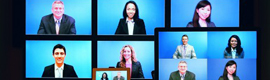 يوفر فيديو 100 خطوط مؤتمرات الفيديو عالية الدقة المتزامنة
