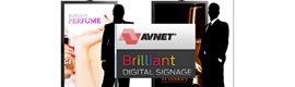 Avnet vira sinalização digital em displays