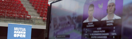 400 pantallas de Samsung inundarán la Caja Mágica durante el Mutua Madrid Open de tenis