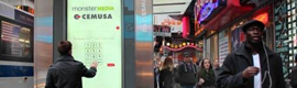 Monster Media et Cemusa apportent de l’interactivité dans les kiosques à journaux de Times Square