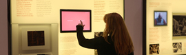 Picassos Gravurtechniken, auf einem interaktiven Display und auf dem iPhone
