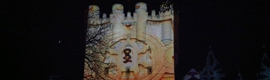 Un video mapping en el Alcázar de Segovia conmemora el 150 aniversario del incendio de 1862