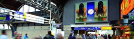 Ströer installs large LCD screens at Hamburg and Düsseldorf train stations