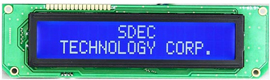 Velorel presenta la gama de módulos LCD con interface RS232 de SDEC Technology