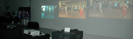 Panasonic presents a new interactive plasma screen for professional presentations