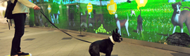 New York Subway verwandelt sich in interaktiven Hundepark 
