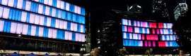 The world's largest interactive light installation opens in Sydney