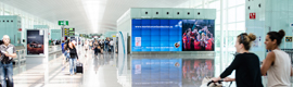 JCDecaux installe trois nouveaux murs vidéo à l’aéroport de Barcelone 