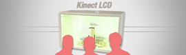 Kinect と透明な LCD 画面を統合して、どこを見ても拡張現実を提供