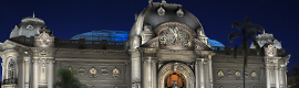 ستضيء Citeluz واجهة متحف الفنون الجميلة في سانتياغو دي تشيلي بتقنية LED في 2013