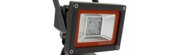 GlacialLight GL-FL12S: Projecteur LED efficace avec capteur de mouvement infrarouge passif (PIR)