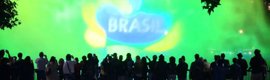 Río 2016 invita al mundo a los Juegos con una espectacular proyección sobre el agua 