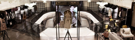 Burberry opens a 'flagship store'’ in London that combines British tradition with cutting-edge technology