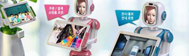 Future Robot idea un kiosco-robot de digital signage