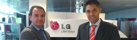 LG e Alzinia vão colaborar na promoção de sistemas profissionais de sinalização digital