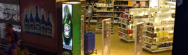 RegStaer utiliza Christie MicroTiles para hacer publicidad de Heineken en el aeropuerto de Moscú
