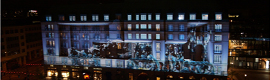 Barco's HDF-W26 projectors animate the 8th Berlin Festival of Lights