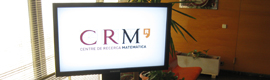 Ditec Comunicaciones supplies the audiovisual equipment to the Centre de Recerca Matemàtica