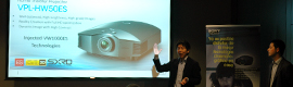 The VPL-HW50ES, sony's new Full HD projector flagship