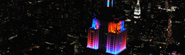 El Empire State estrena iluminación LED de Philips  