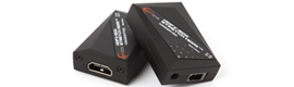 توفر Intronics HDFX-200-TR HDMI عبر موسع الألياف القابل للفصل