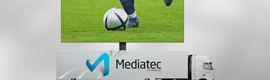 Videoreport y Mediatec presentan una pantalla LED móvil de 56 m2
