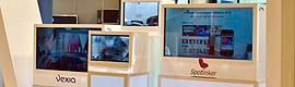 Crambo propone diversas soluciones con pantalla LCD transparente