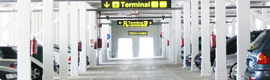 Palma airport installs an access control system, location of seats and guidance of vehicles in their parking lot