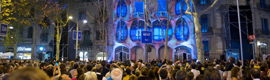 Christie y BAF encandilaron a Barcelona con un mapping en la Casa Batlló  