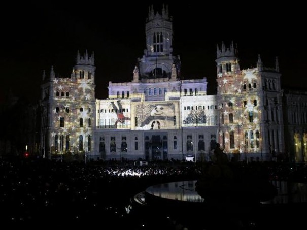 Natale Municipio di Madrid