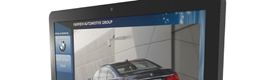 Diodo incorpora o Painel PC com tela de toque multi-toque para sinalização digital WarmTouch da AOpen
