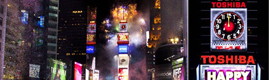 La tecnología de Toshiba y Philips, protagonista del fin de año en Times Square