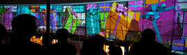 Le centre commercial Plaza Imperial de Saragosse inaugure Noël avec un spectacle de mapping vidéo