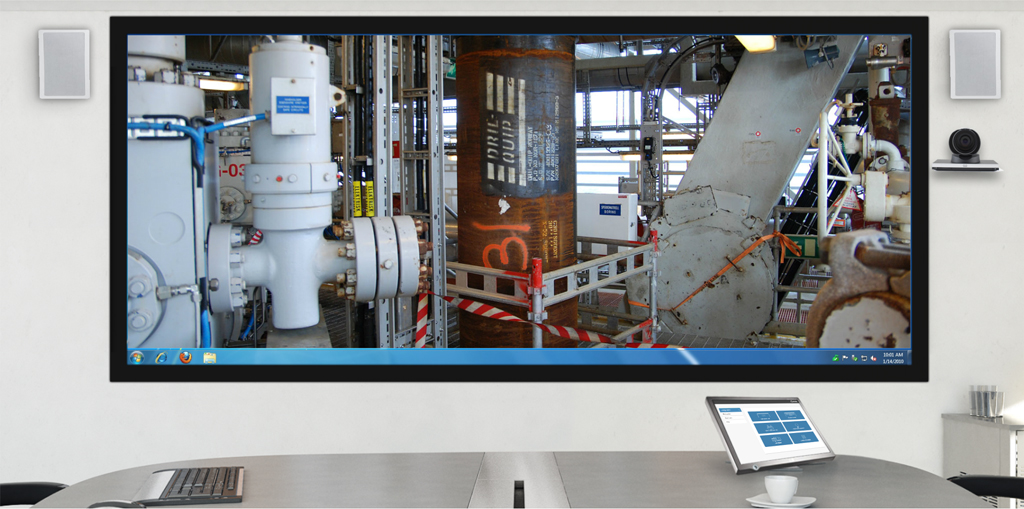 Cyviz F35 projector uses the outlook for a new collaborative