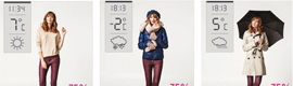 La Redoute devises a digital outdoor campaign that adapts to weather conditions
