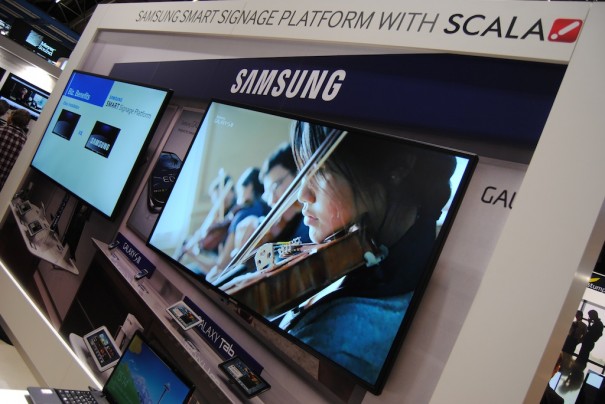 Samsung junto a Scala en ISE 2013