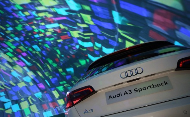 Audi A3 Опыт работы с Christie