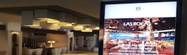 Publicidad dinámica en el hotel Jardín Tropical de Tenerife