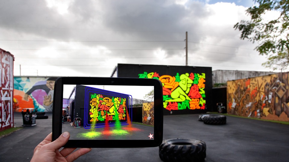 El arte callejero se anima con la realidad aumentada