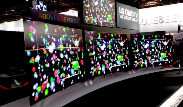 OLED curvo de LG